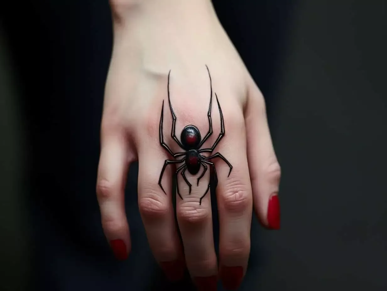 Revealing The Mystery Behind A Black Widow Tattoo Meaning