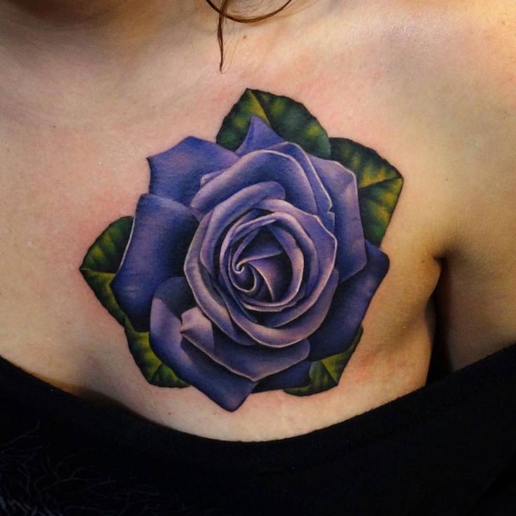 Rose Chest Tattoo Designs Ideas And Meaning Tattoos For You