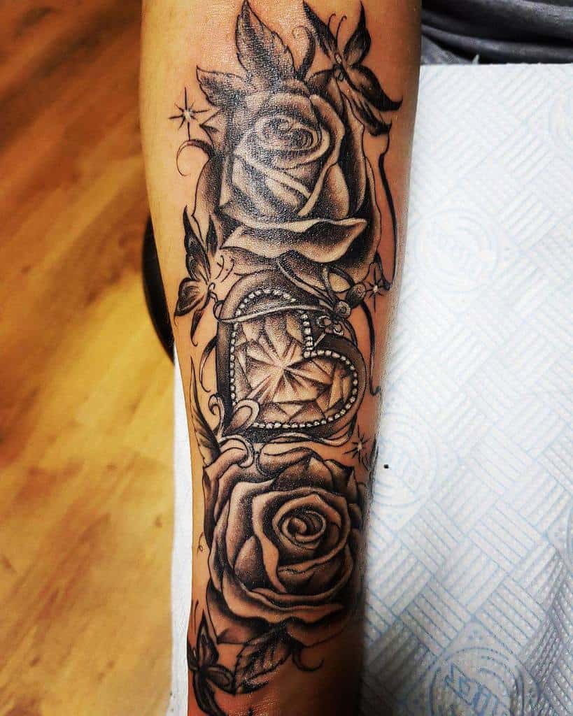 Rose Sleeve Tattoo Designs and Meaning Explained