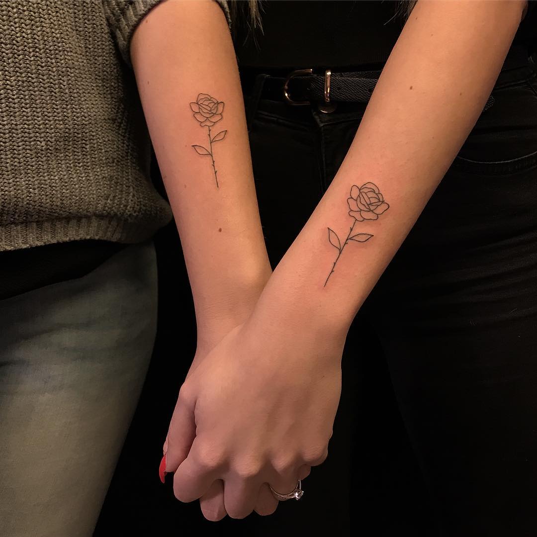 Rose Tattoos For Arms