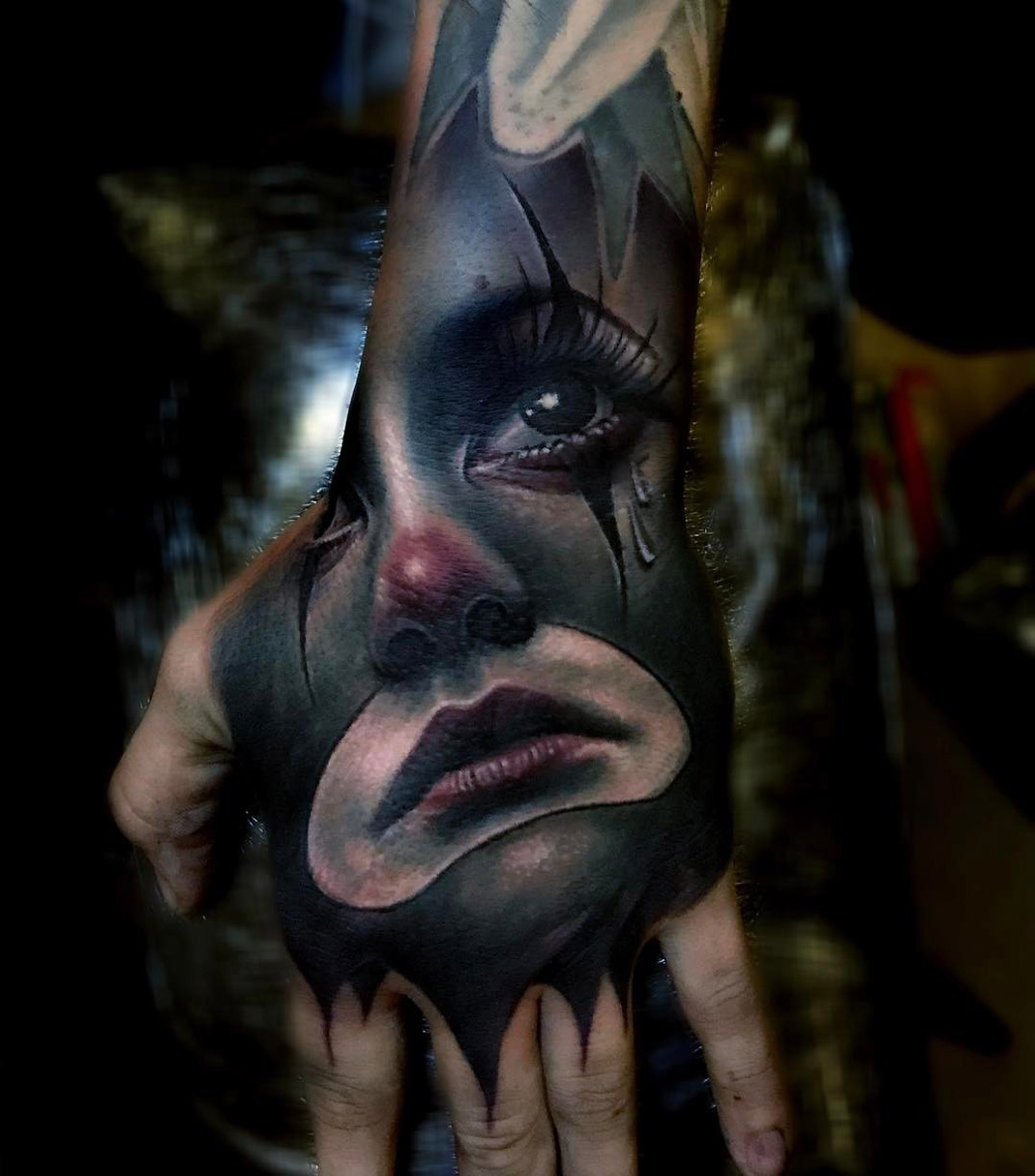 The Emotional Symbolism of Sad Clown Tattoos Revealed