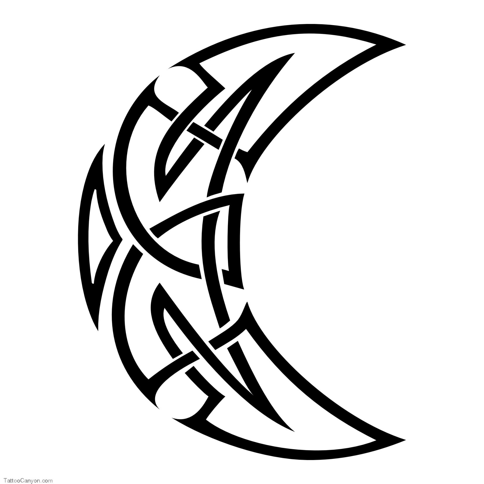 Sailor Moon Crescent Moon Tattoo