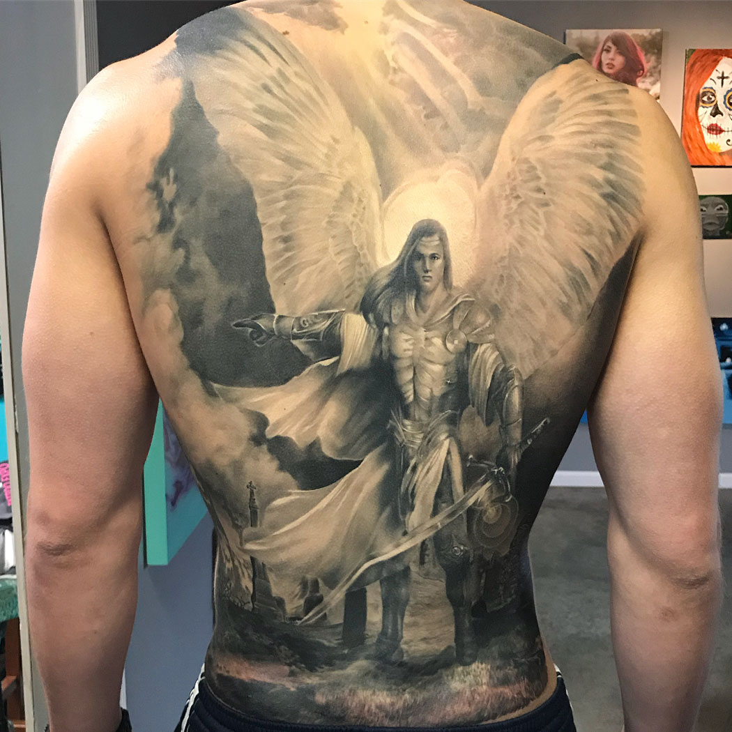 7 Saint Michael Archangel Tattoo Designs to Inspire You