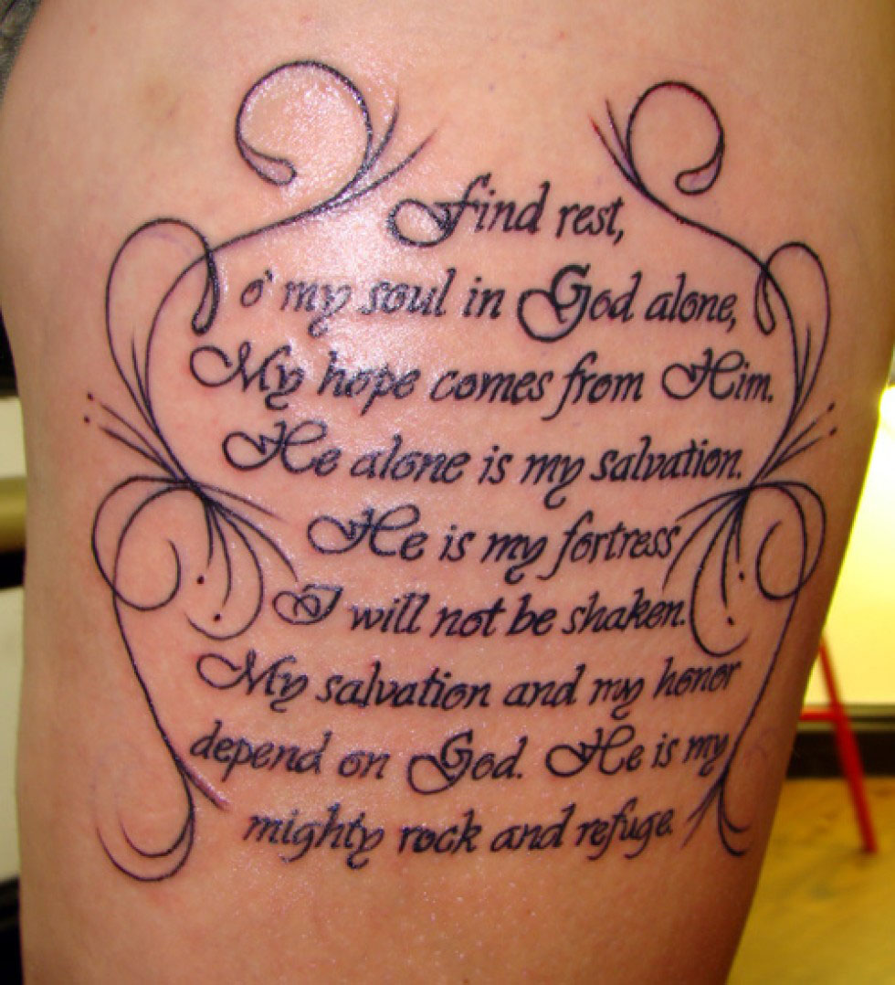 Scripture On Tattoos A Comprehensive Guide