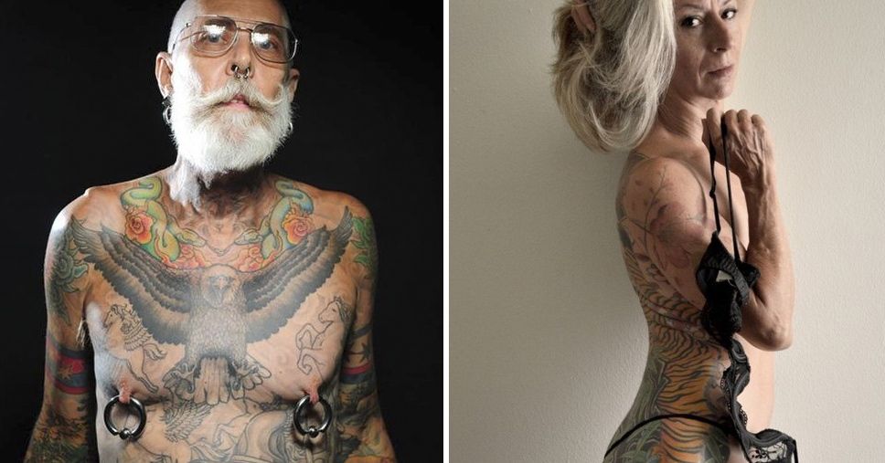 Senior Citizens Reveal What Tattoos Look Like On Aging Skin