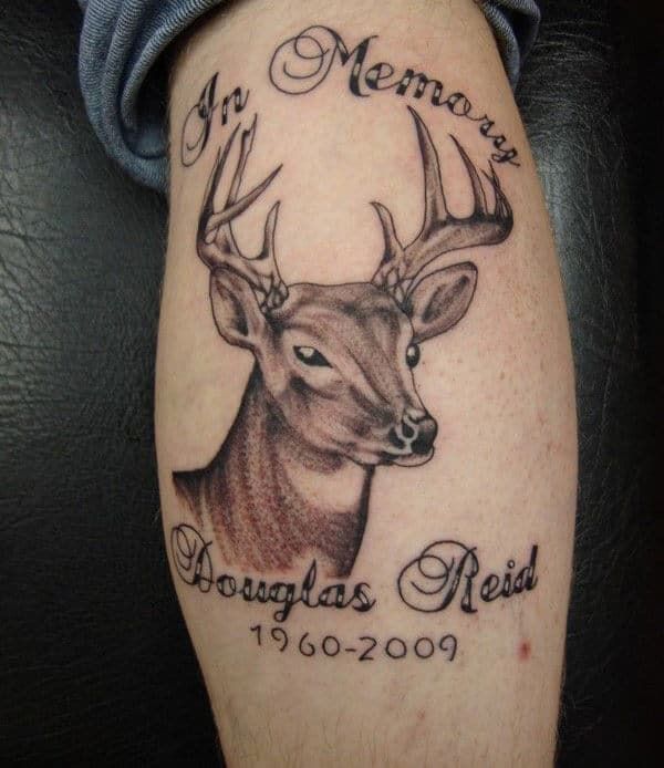 Share More Than 62 Memorial Deer Tattoos Super Hot In Coedo Com Vn