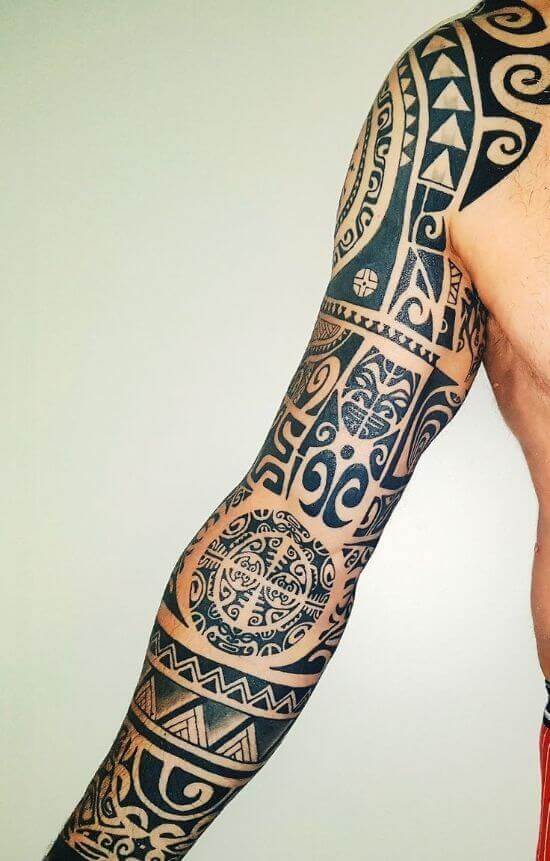 Share More Than 68 Hawaiian Tattoo Sleeve Latest In Coedo Com Vn