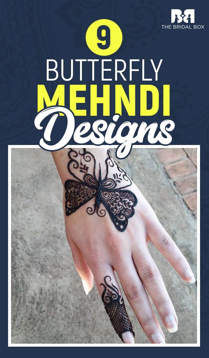 Share More Than 81 Butterfly Mehndi Tattoo Designs For Wrist In