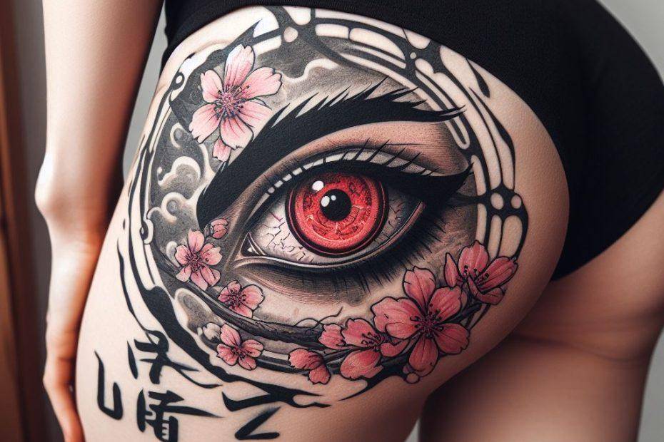 Sharingan Eye Tattoo Design