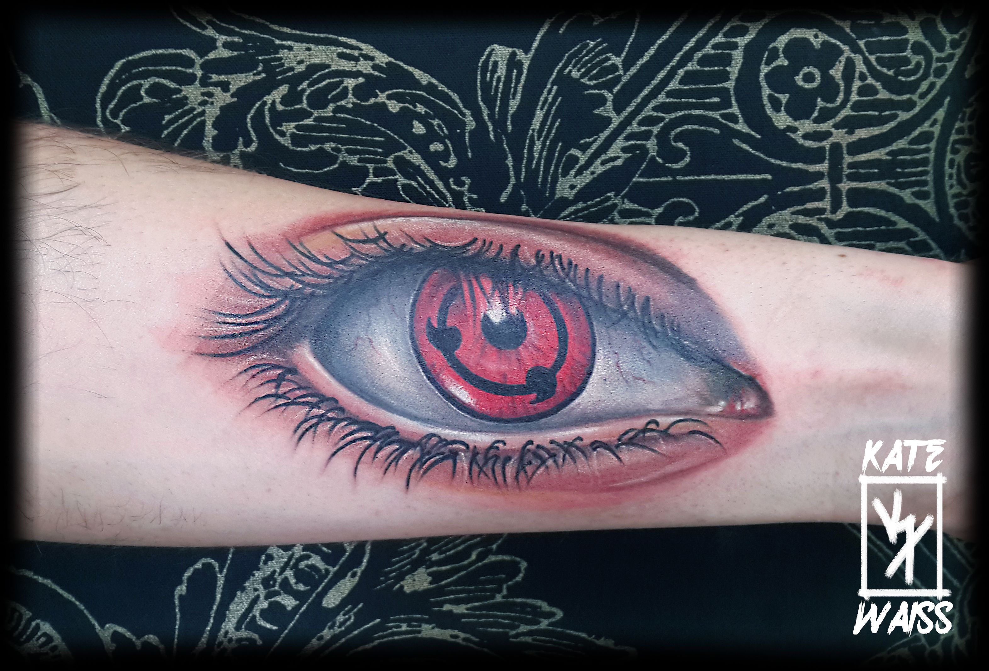 Sharingan Eye Tattoo Designs and Meanings