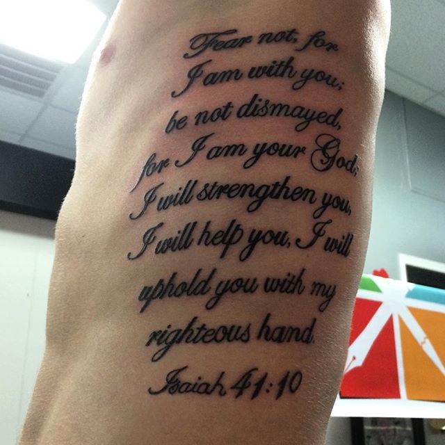 7 Short Bible Sayings for Tattoos