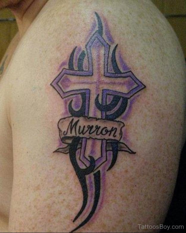 Shoulder Cross Tattoo Ideas Design Talk