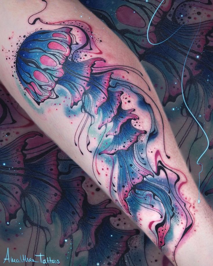 5 Simple Jellyfish Tattoo Designs