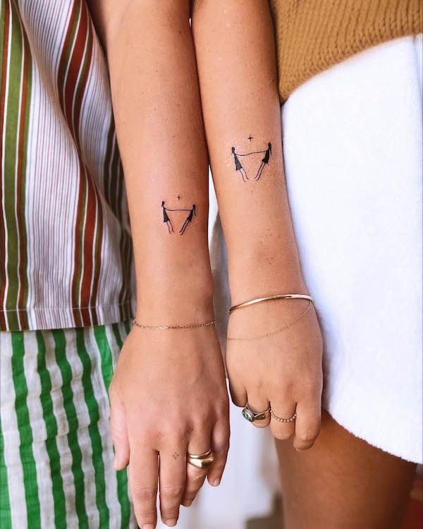 10 Small Sister Tattoo Ideas You'll Love