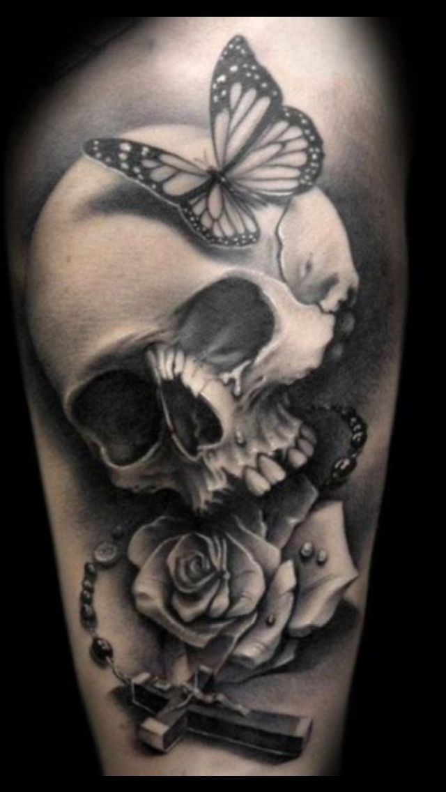 Skull Tattoos Girly