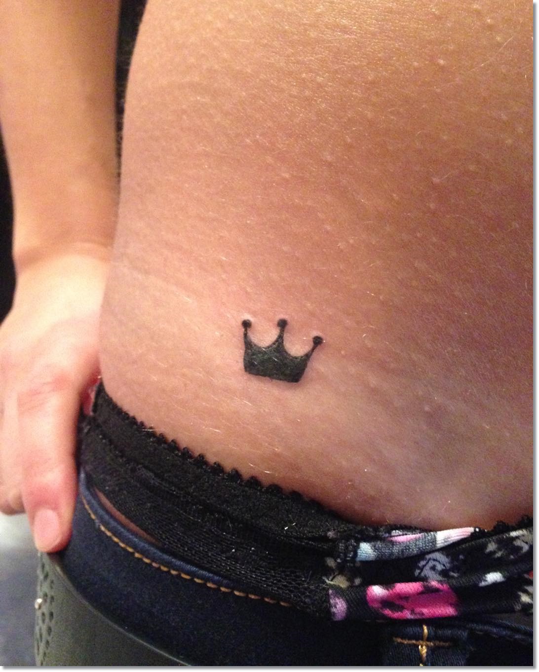 Small Crown Tattoos Designs with Meaning