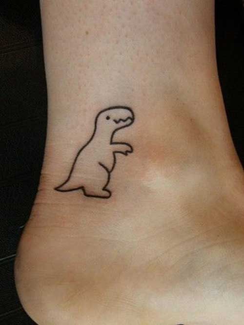 5 Small Dinosaur Tattoo Ideas