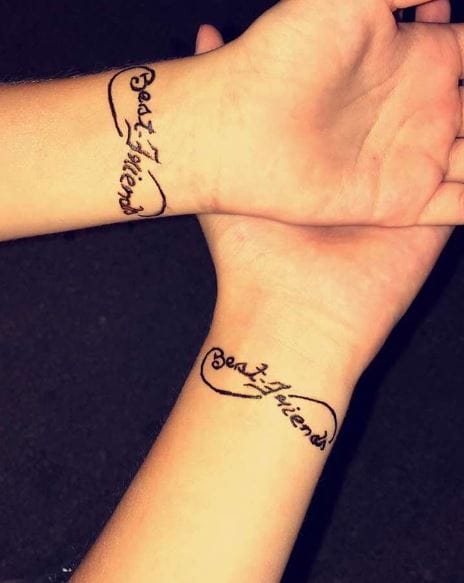 Small Female Best Friend Tattoo Ideas