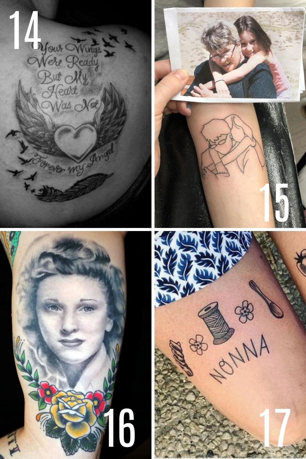 10 Small Grandma Tattoos with Big Meaning