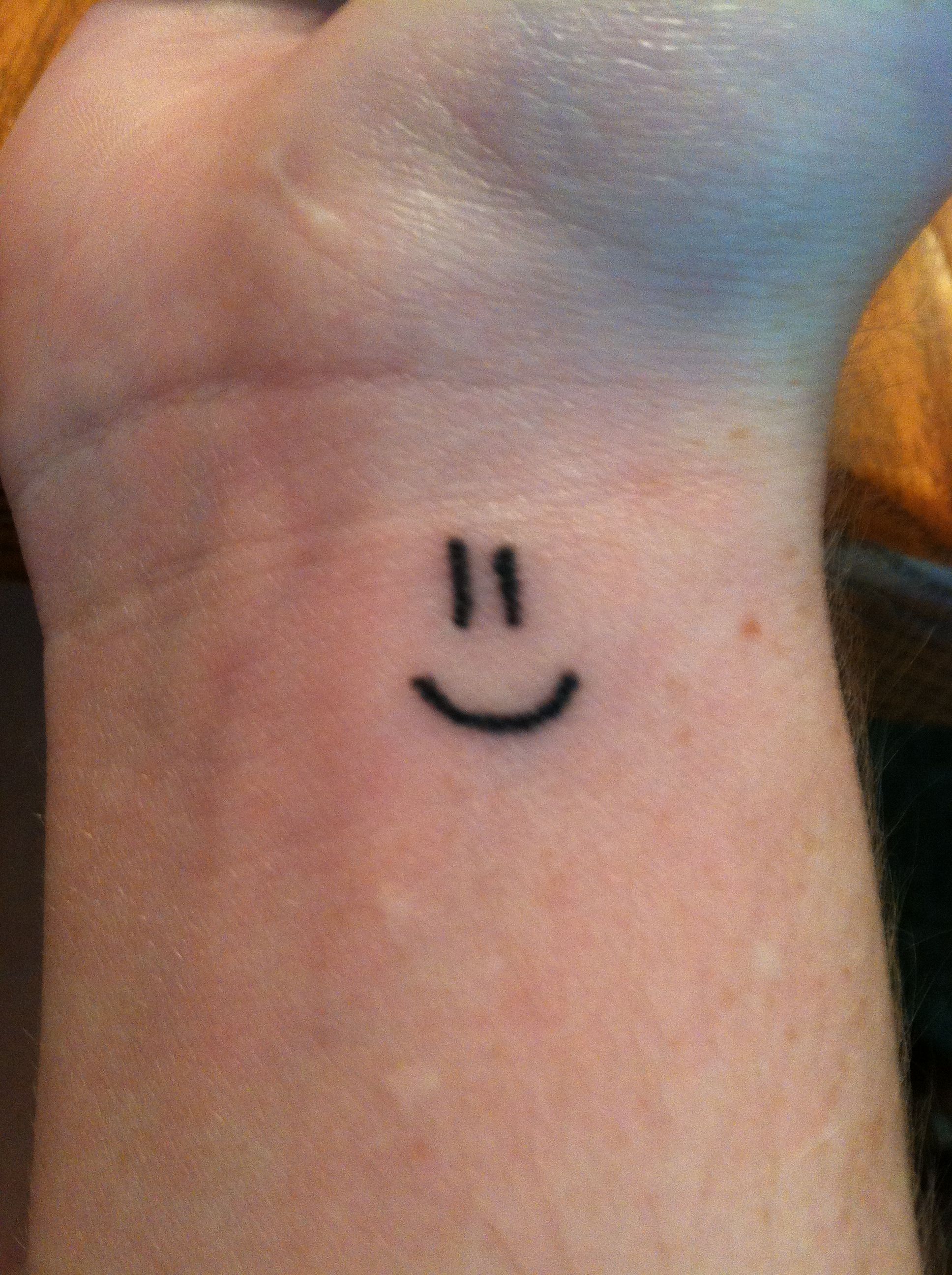 Smiley Face Tattoo Ideas Marni Finney