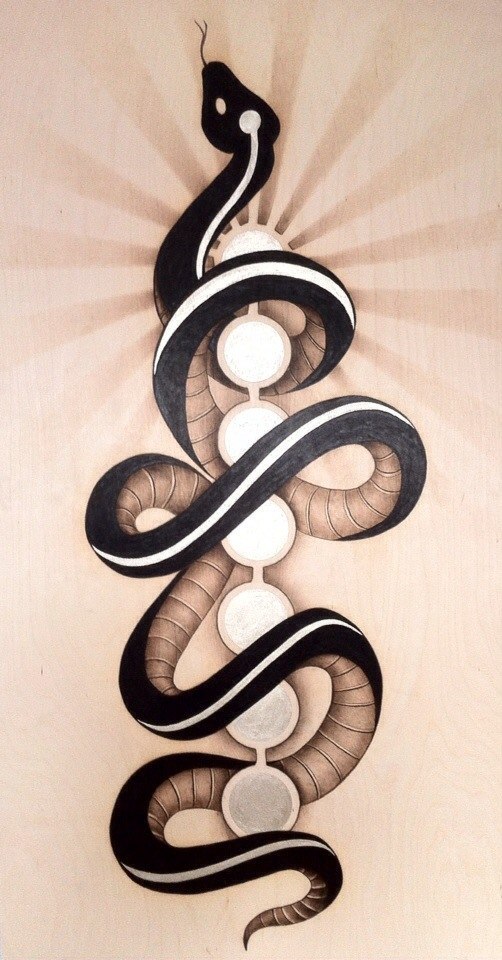 Snake Symbolism Snake Art Kundalini Tattoo Serpent Art