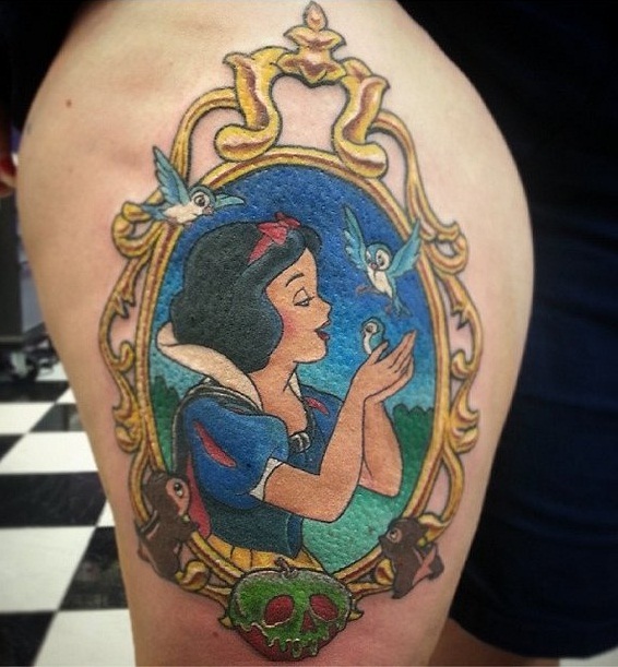 Snow White Tattoos Designs Ideas And Meaning Tattoos For You