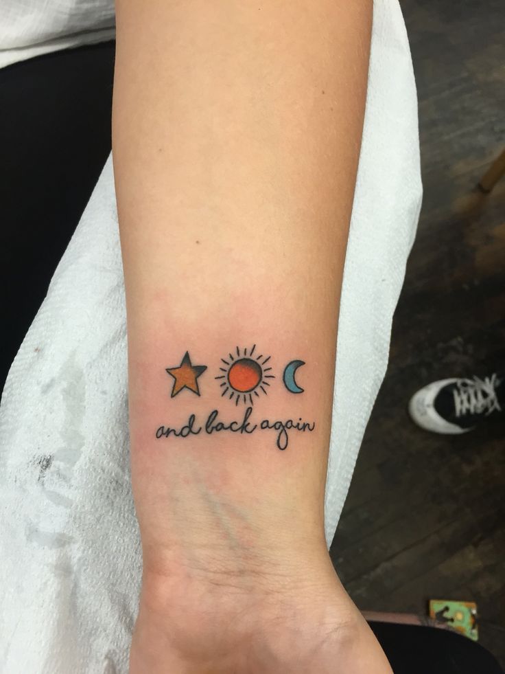 10 Celestial Star Moon Tattoo Design Ideas