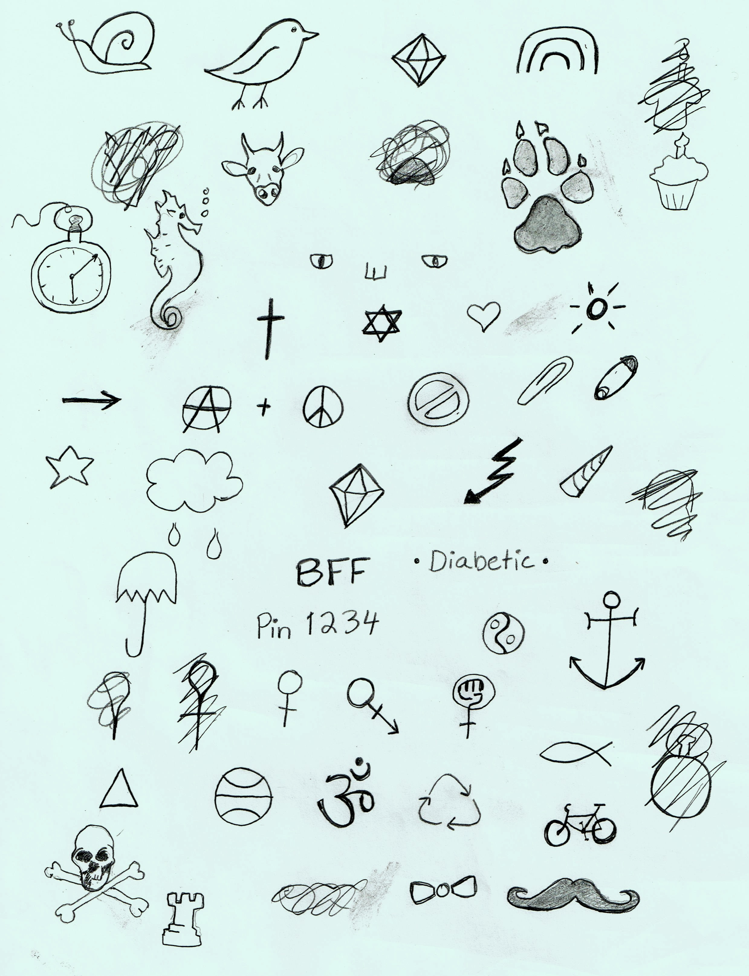 Stick N Poke Tattoo Ideas In 2021 Discreet Tattoos Sharpie Tattoos