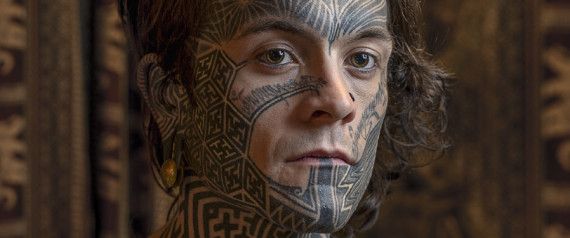 Striking Photos Of Inked Individuals Who Proudly Don Face Tattoos Huffpost Us