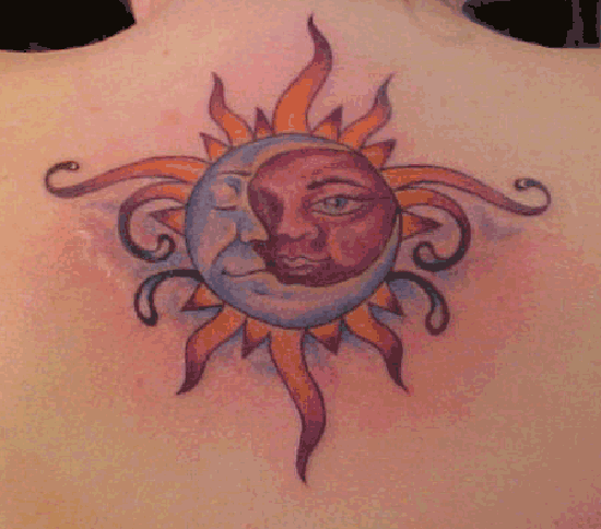 10 Celestial Sun Moon Star Tattoo Design Ideas