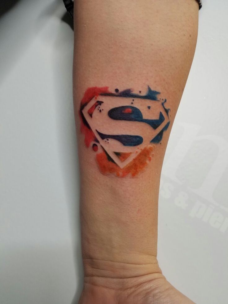 Superman Tattoos Designs Ideas And Meaning Tattoos For You