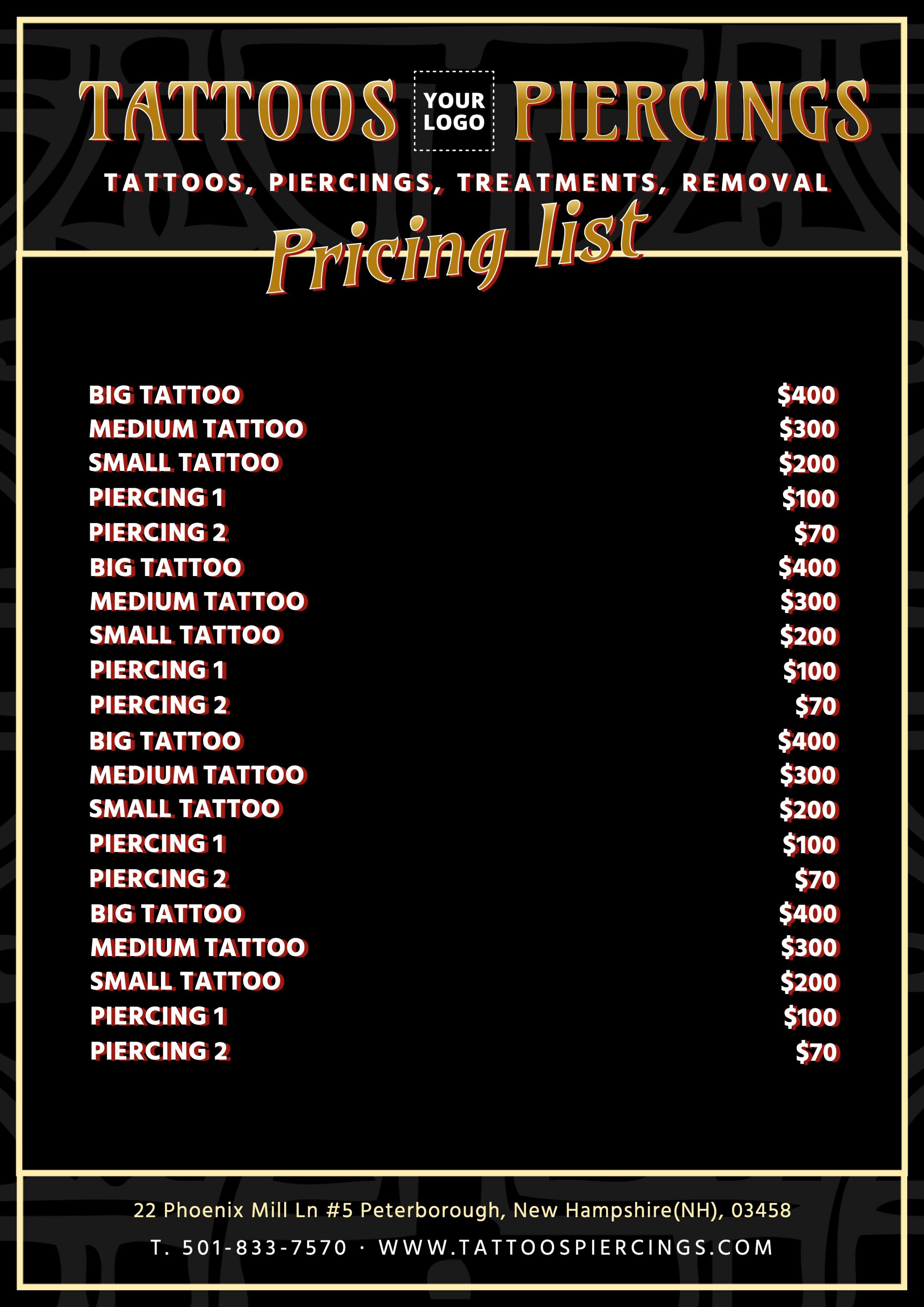 Tattoo And Piercing Shops Near Me Piercing Parlor Design Piercing