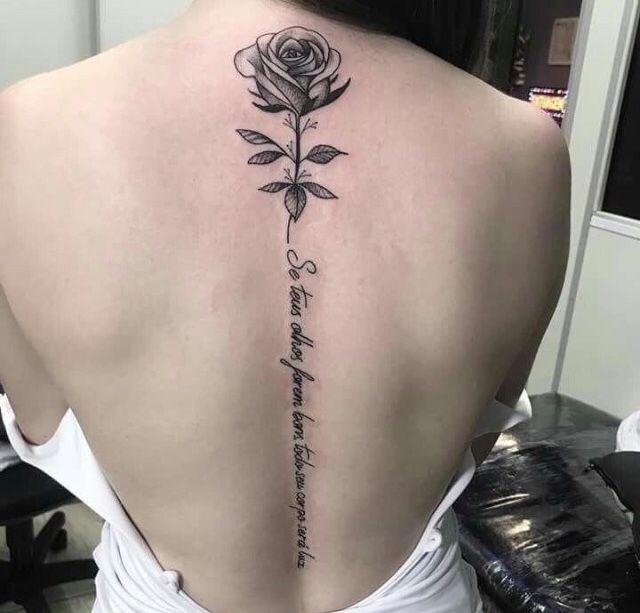 Back Spine Tattoos: Designs and Meaning