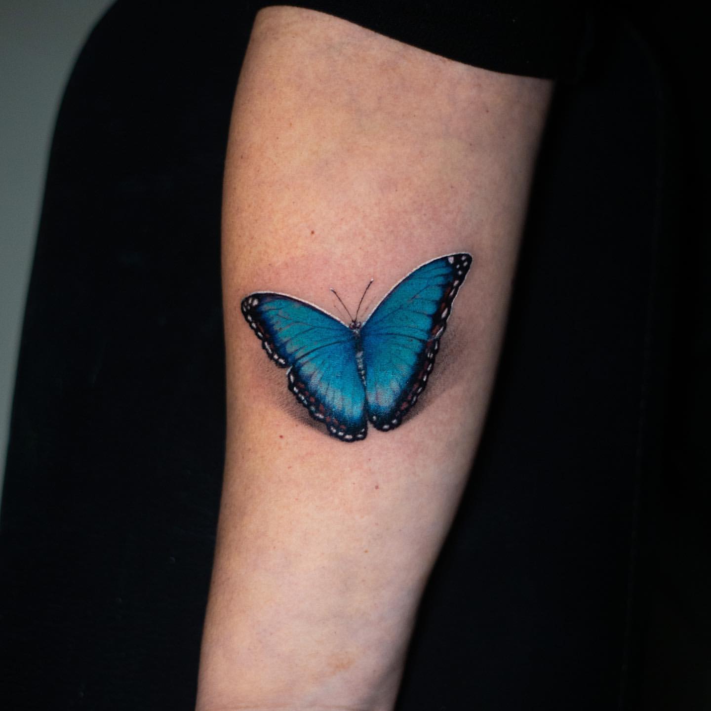 Butterfly Blue Tattoo Designs and Their Meaning