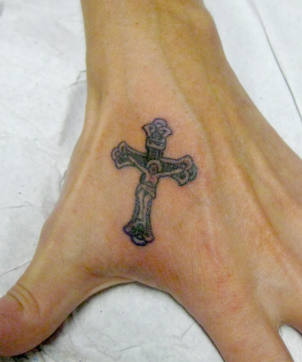 Tattoo Gallery For Men Religious With Cross Tattoo Designs On Chest