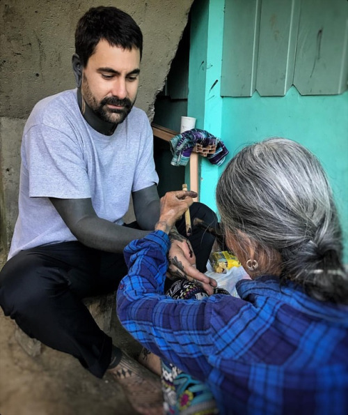 Tattoo Inspiration 2017 Bastienjean Receiving A Blessing From This Legend Apo Whang Od