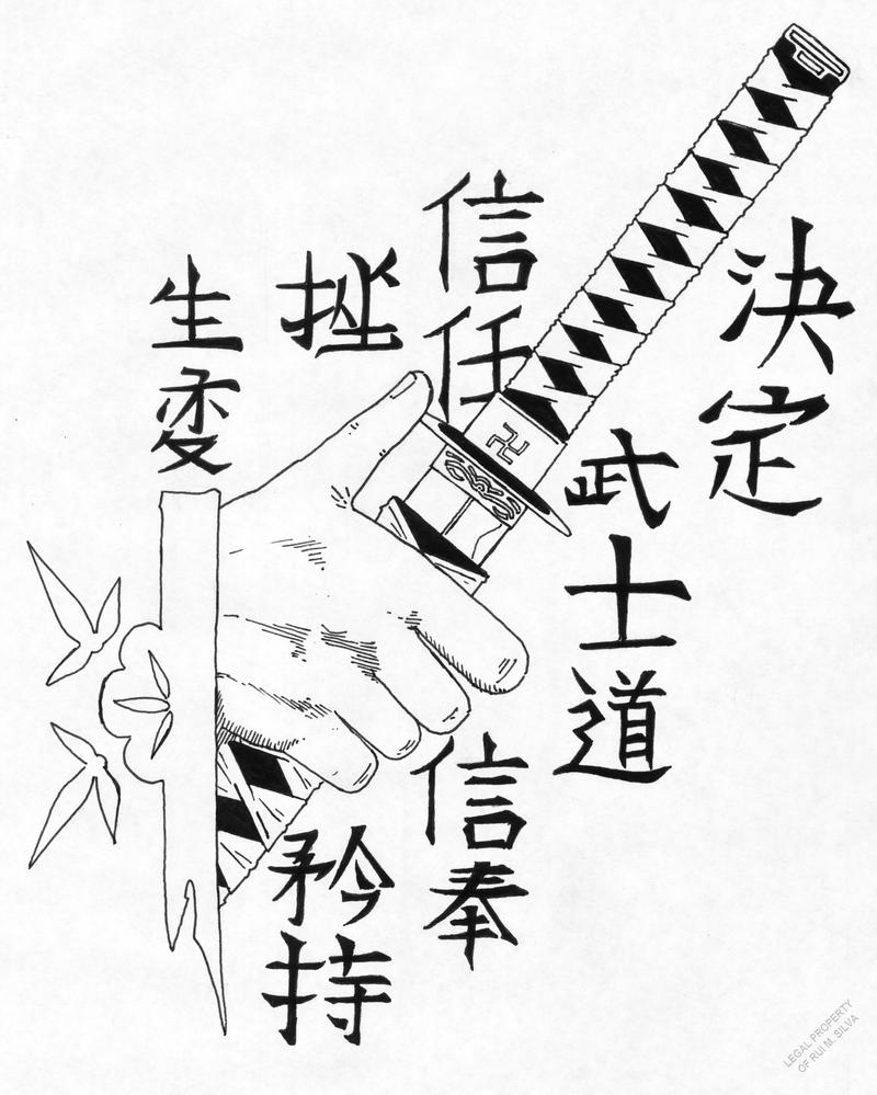 Tattoo Ode To Bushido By Rpmsauron On Deviantart