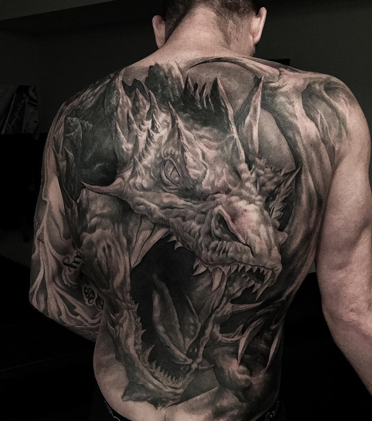 Tattoo Inspiration: Amazing Dragon Designs for Your Back