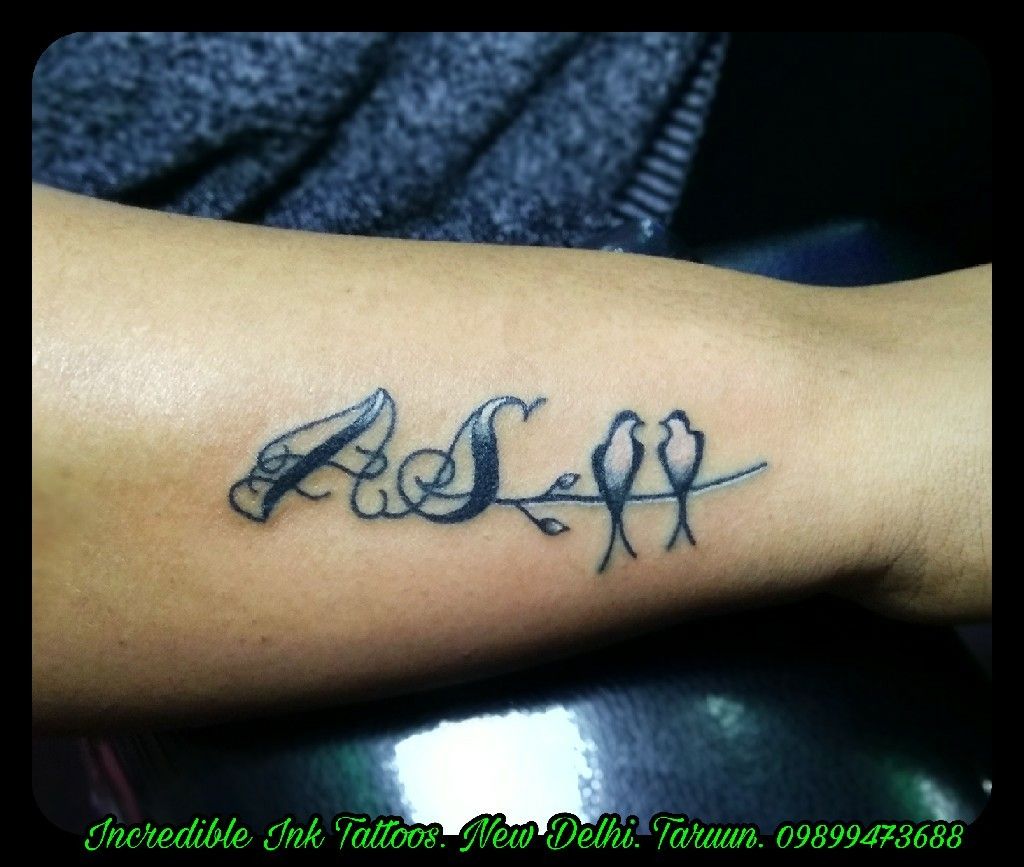 Tattoo S And M Letter Love Images Http Viraltattoo Net Tattoo S And M