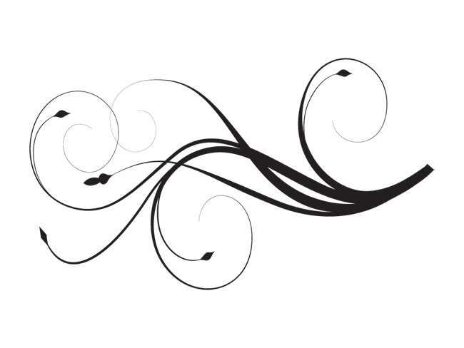 Tattoo Swirls Designs Clipart Best