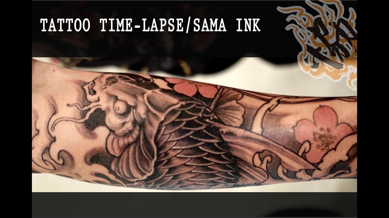 Tattoo Time Lapse Koi Fish Pisces Tattoo Youtube