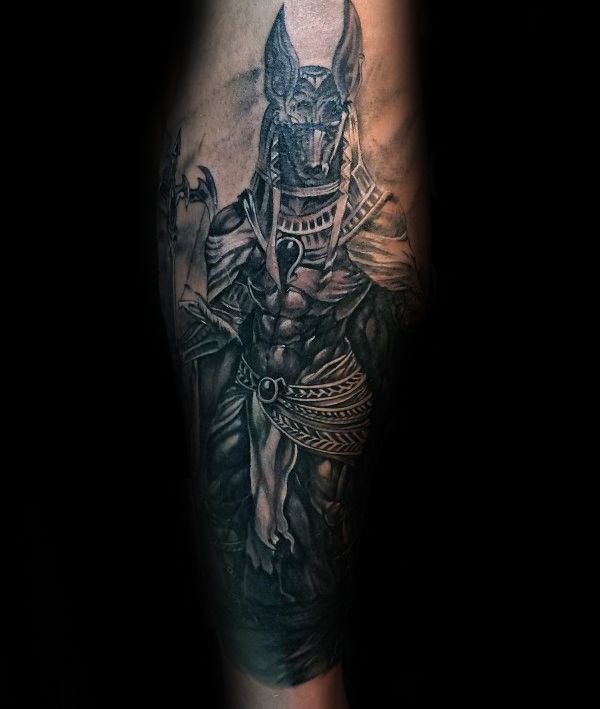 Tattoo Trends 100 Anubis Tattoo Designs For Men Egyptian Canine Ink