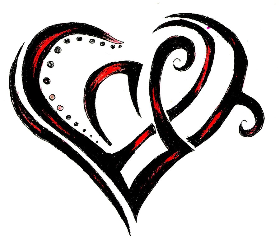 Tribal Heart Tattoos: A Symbol of Love and Courage