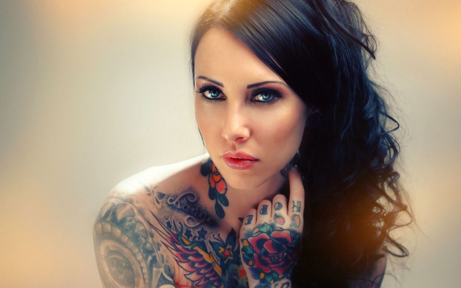 Tattoos Girls Hd Wallpapers Girl Tattoos Tattooed Girls Models Ink