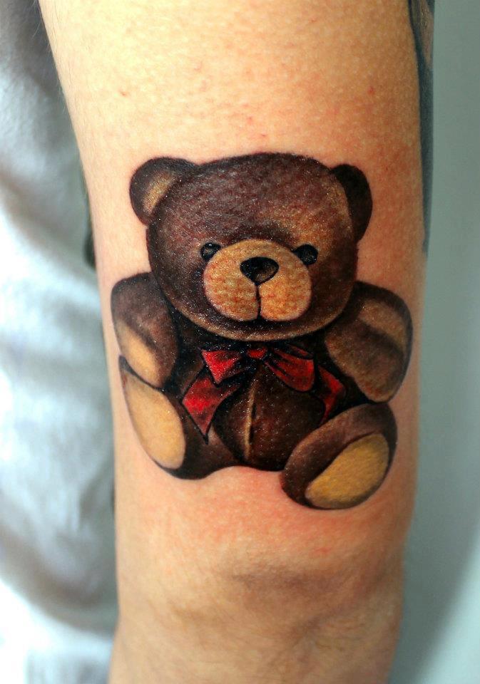 Cute Teddy Bear Tattoos: Meaning and Design Ideas