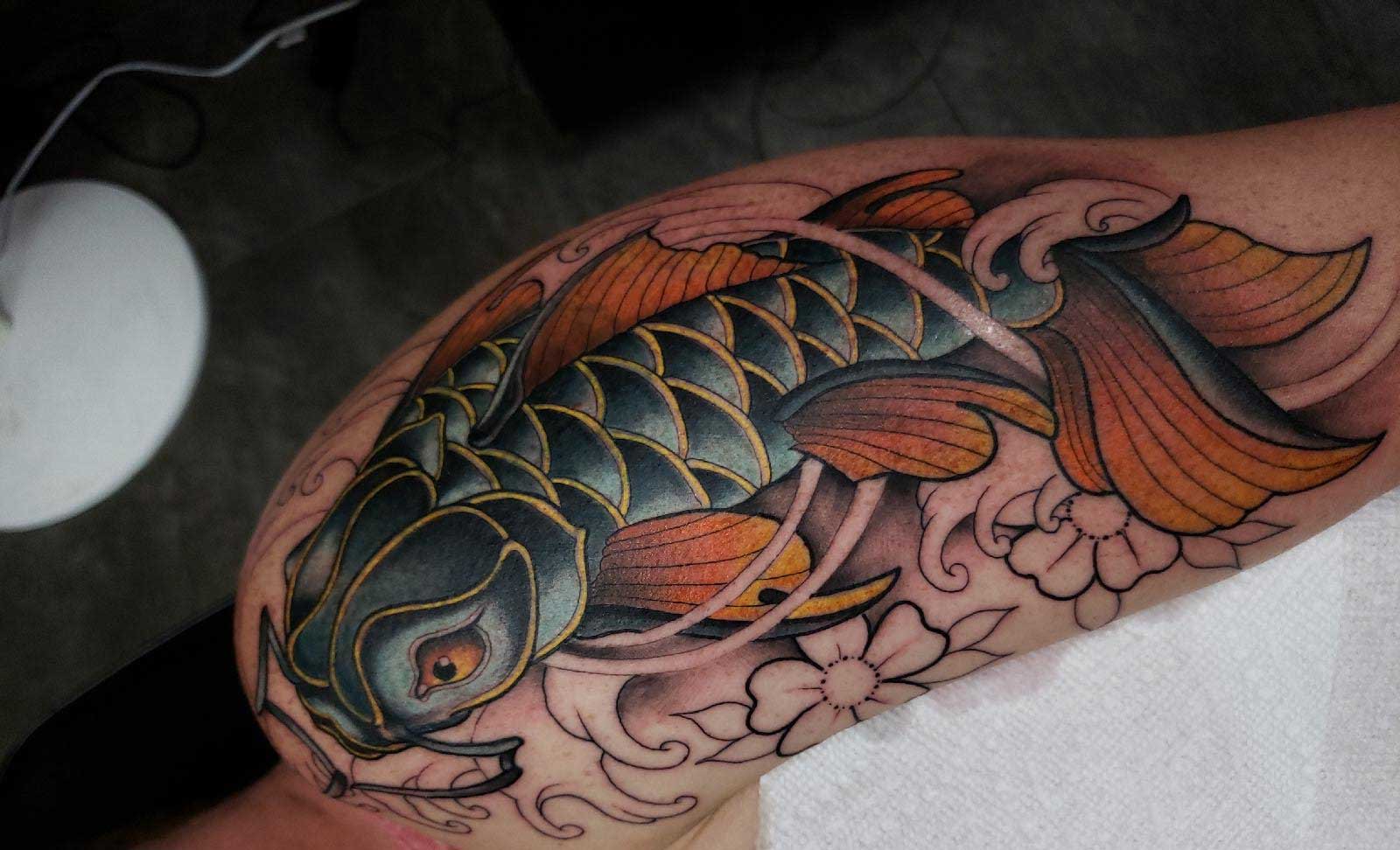 The 75 Best Koi Fish Tattoo Designs For Men Improb