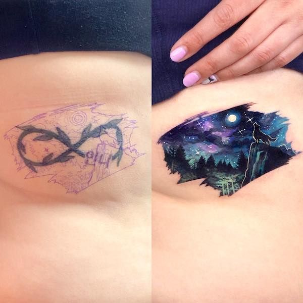 The Best Cover Up Tattoos 20 Pics