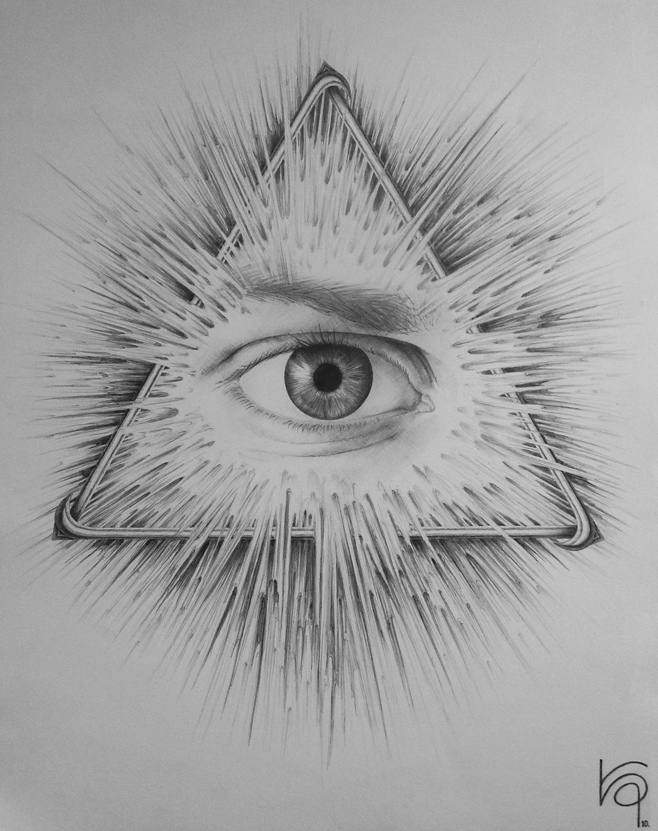 The Eye Of Providence By Kamizzi Deviantart Com On Deviantart Eye Illustration Illustrations