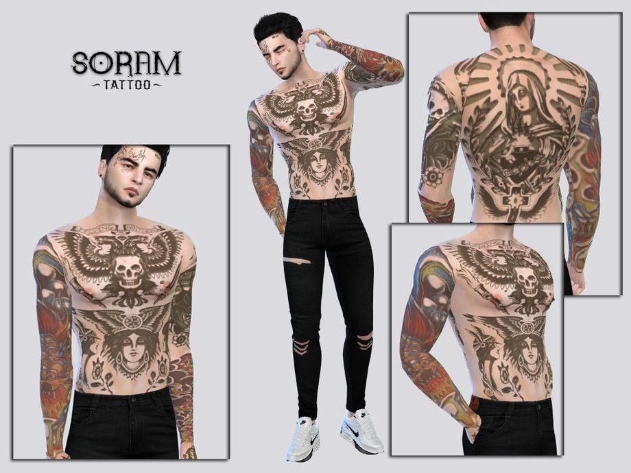 The Sims Resource Personal Tattoo Pack