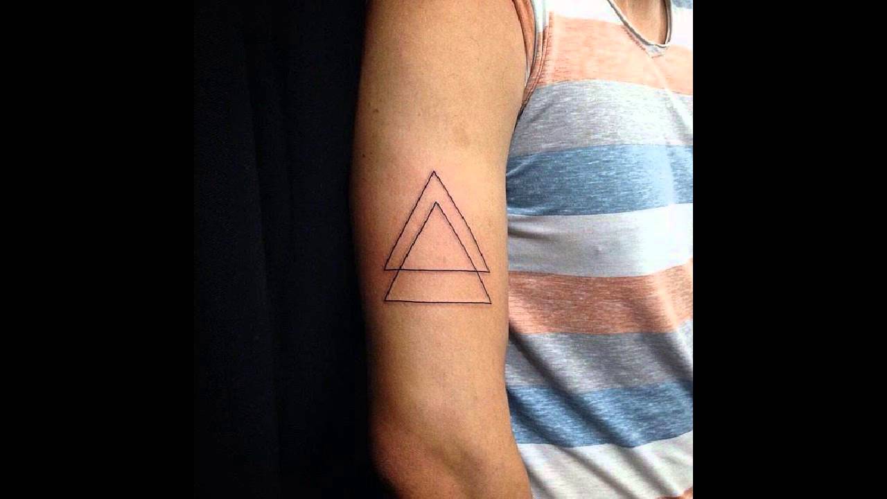 Three Triangle Tattoos Meaning Triangle Tattoos Meaning Youtube